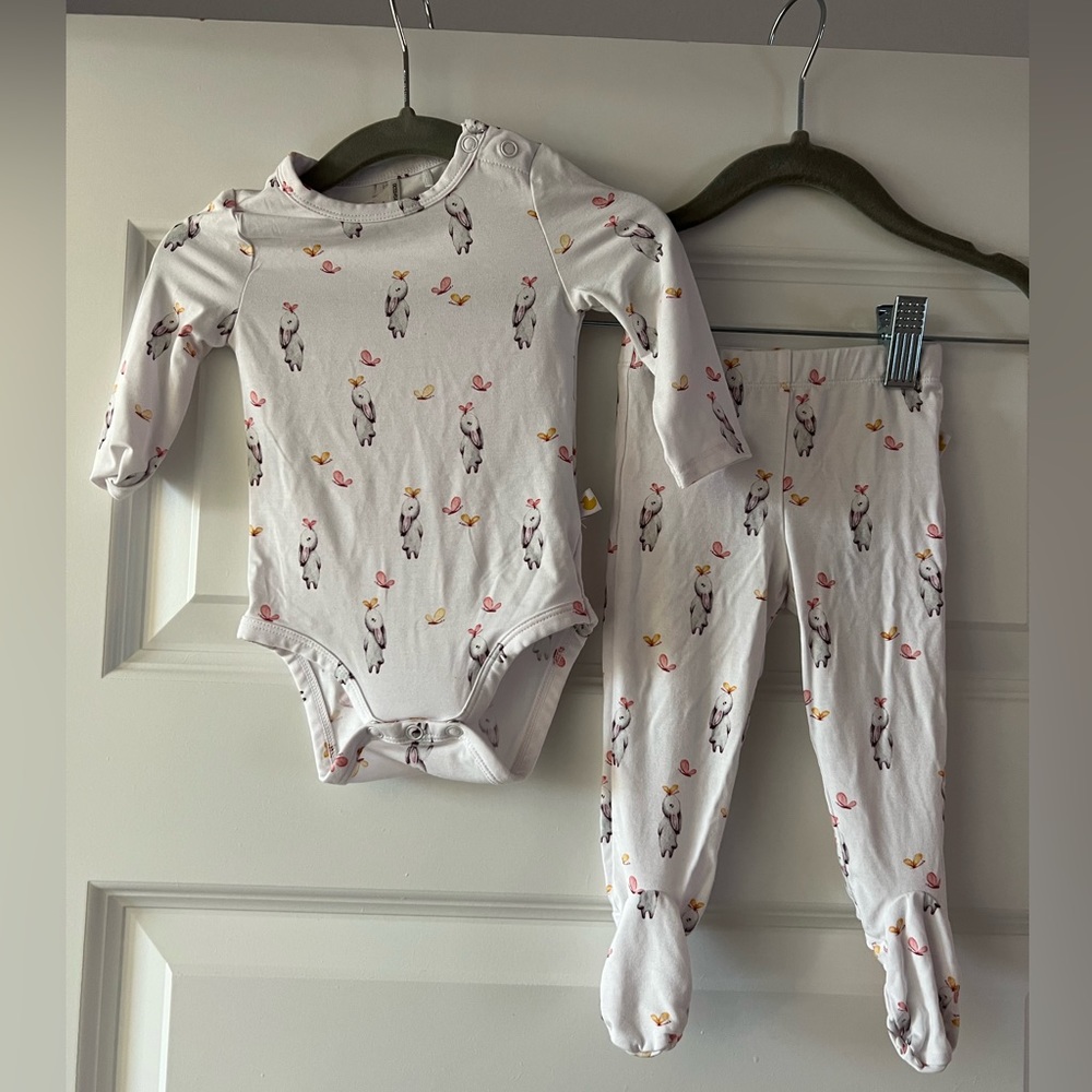 0-3 month Pars by Posh Peanut 0-3 month bamboo outfit